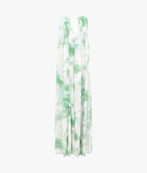 Milasan floaty maxi cover up in green