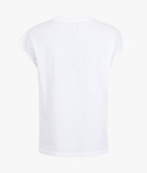 Dienaa graphic vest top in white