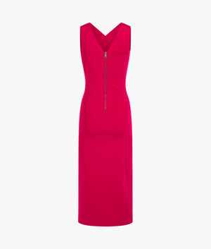 Mikella bodycon knit dress in bright pink
