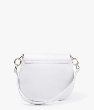 Daliai branded webbing crossbody in light grey