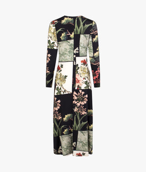 Gretiaa skimming dress in black