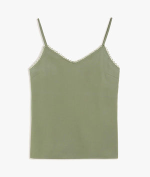 Andreno strappy cami in khaki