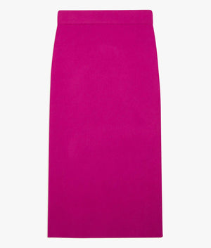 Barbrha knitted bodycon skirt in purple