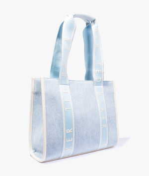 Jeanee medium denim tote