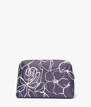 Aliumi linear rose large washbag in navy