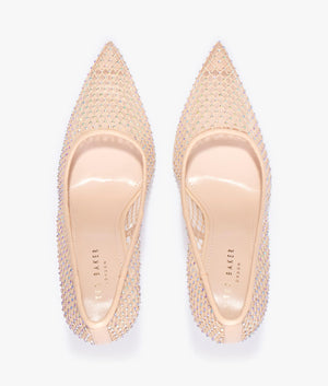 Criista court shoes in nude