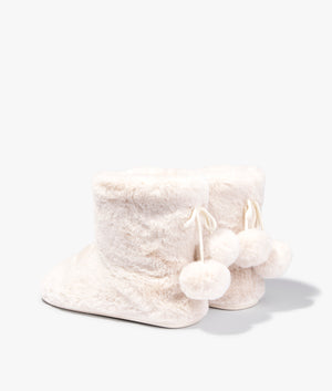 Hamonda slippers in ivory