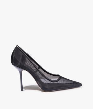 Megaan court shoes in black