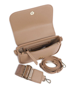 Miramar flap bag in beige