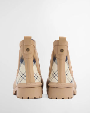 Wilton ankle boot in hessian tartan