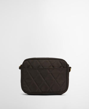 Quilted crossbody in olive
