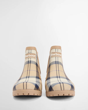 Wilton ankle boot in hessian tartan