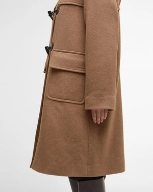 Melody wool duffle coat in camel