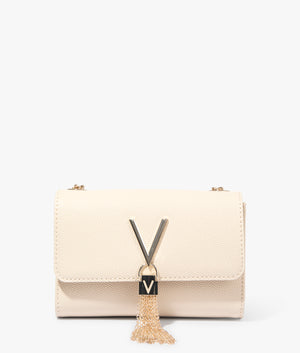 Divina small clutch in beige