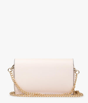 Catalunya wallet with strap in ecru