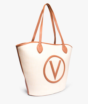 Covent tote in naturale and tan