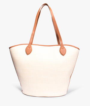 Covent tote in naturale and tan