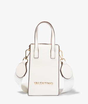 Samantha mini crossbody in white