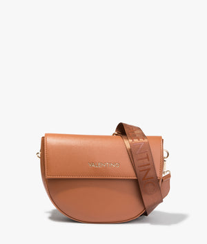 Bigs mat crossbody in cuoio