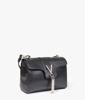 Valentino bags Divina pattina bag in black EQVVS Womens