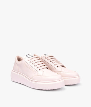 Baraga lace up sneaker in nude