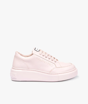 Baraga lace up sneaker in nude