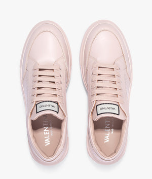 Baraga lace up sneaker in nude