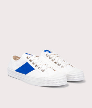 Starmaster trainers in white & blue