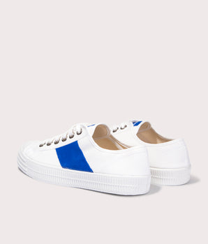 Starmaster trainers in white & blue