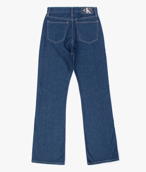 Authentic bootcut jean in denim rinse