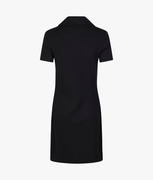 Milano utility dress in black