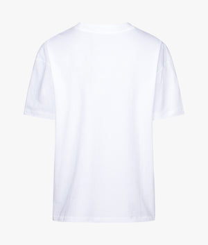 Monologo boyfriend tee shirt in white