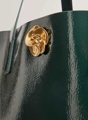 Rosenni large shopper in dark green