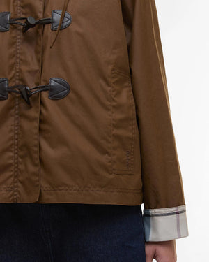 Myra wax jacket in bark