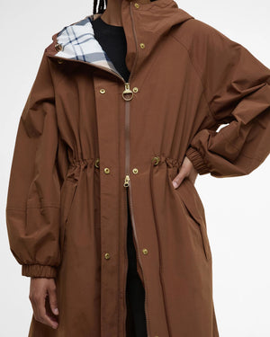 Sidney waterproof parka in vicuna