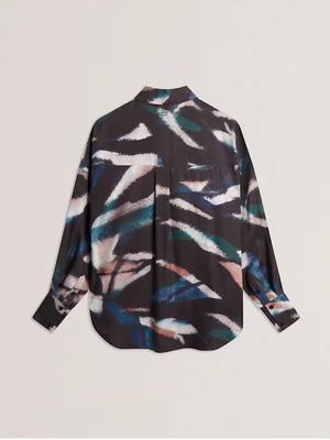 Tropiza printed oversized shirt