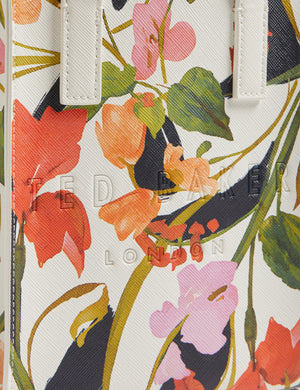 Floweia floral printed mini icon bag