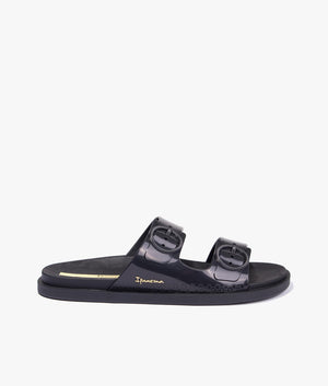 Follow slide in black