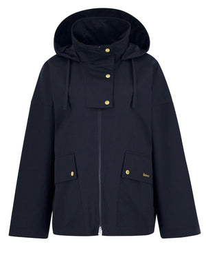 Cecile showerproof jacket in dark navy