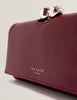 Roosali bobble purse in wine