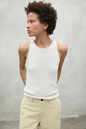 Ceibaalf knit in bone