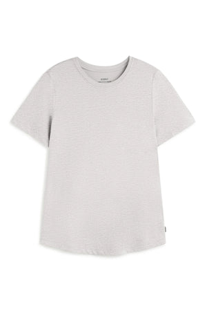 Lakealf tee shirt in grey melange