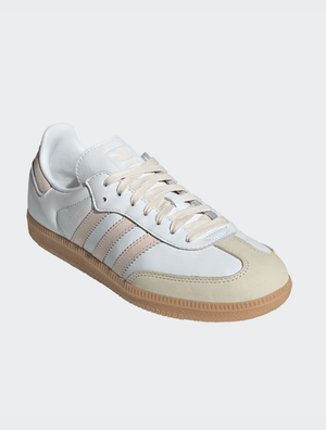 Samba OG trainers in white and pink