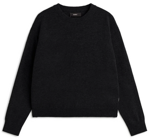 Cosmos crew neck jumper in black