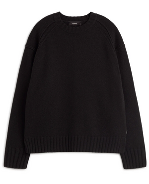 Mocan knit in shadow black