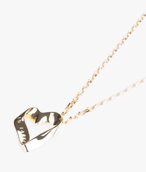 Marek infinity heart pendant in gold