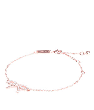 Tulliat twinkle bow bracelet in rose gold