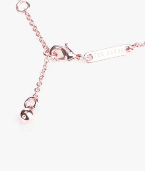 Tulliat twinkle bow bracelet in rose gold