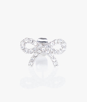 Tarlay twinkle bow stud in silver
