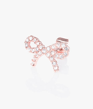Tarlay twinkle bow stud in rose gold